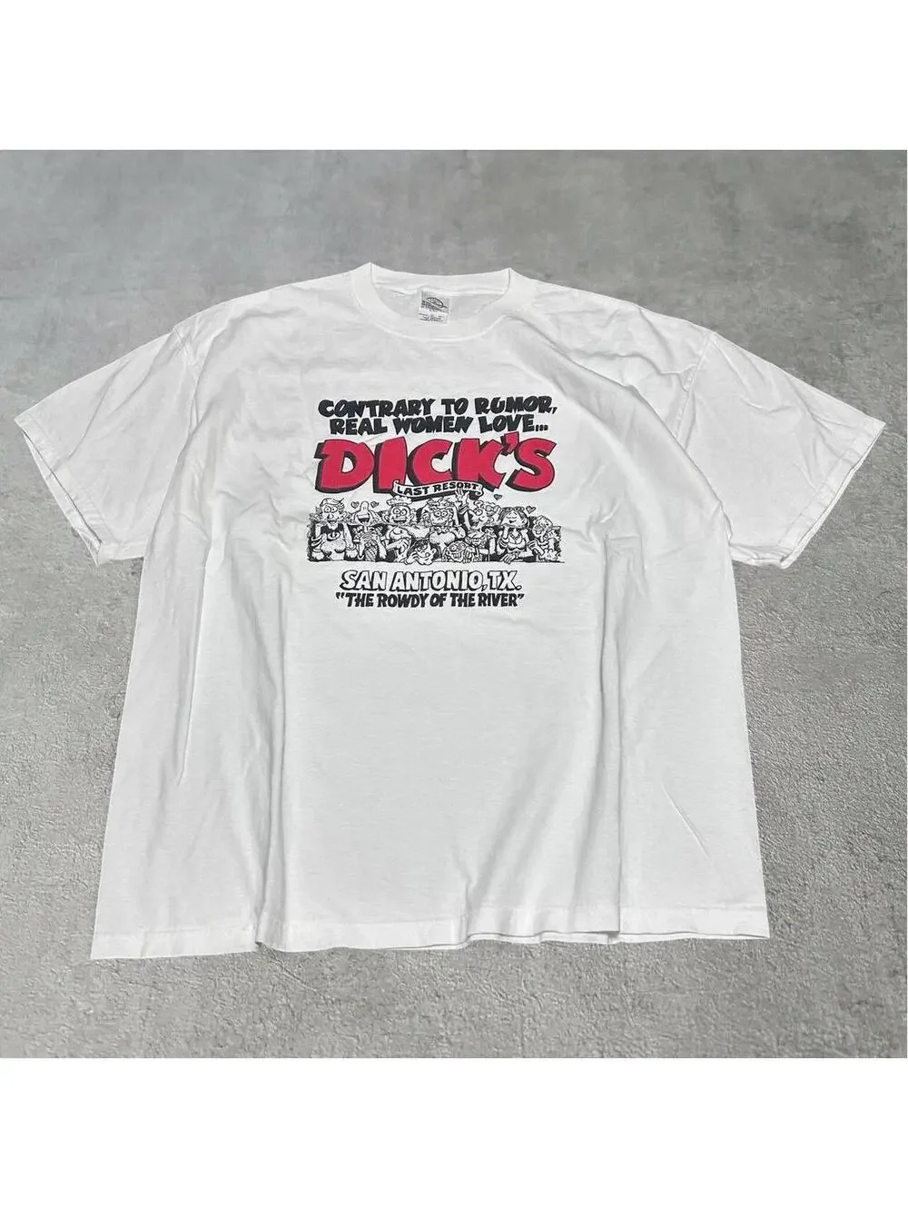 real women love dicks parody tee shirt